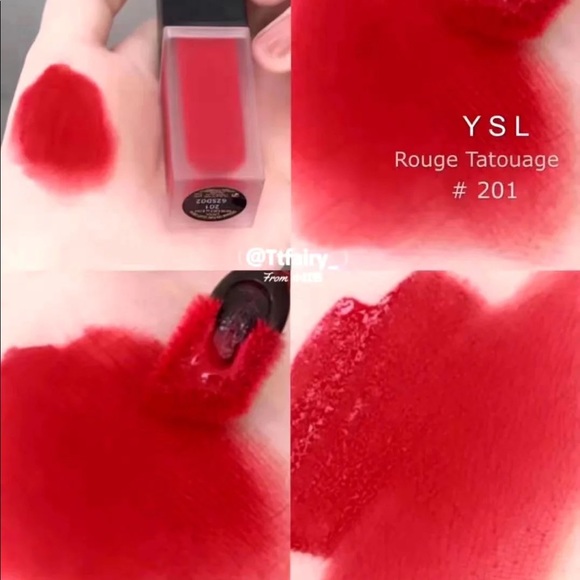 YSL Tatouage Velvet Cream 201 - Picture 3 of 4